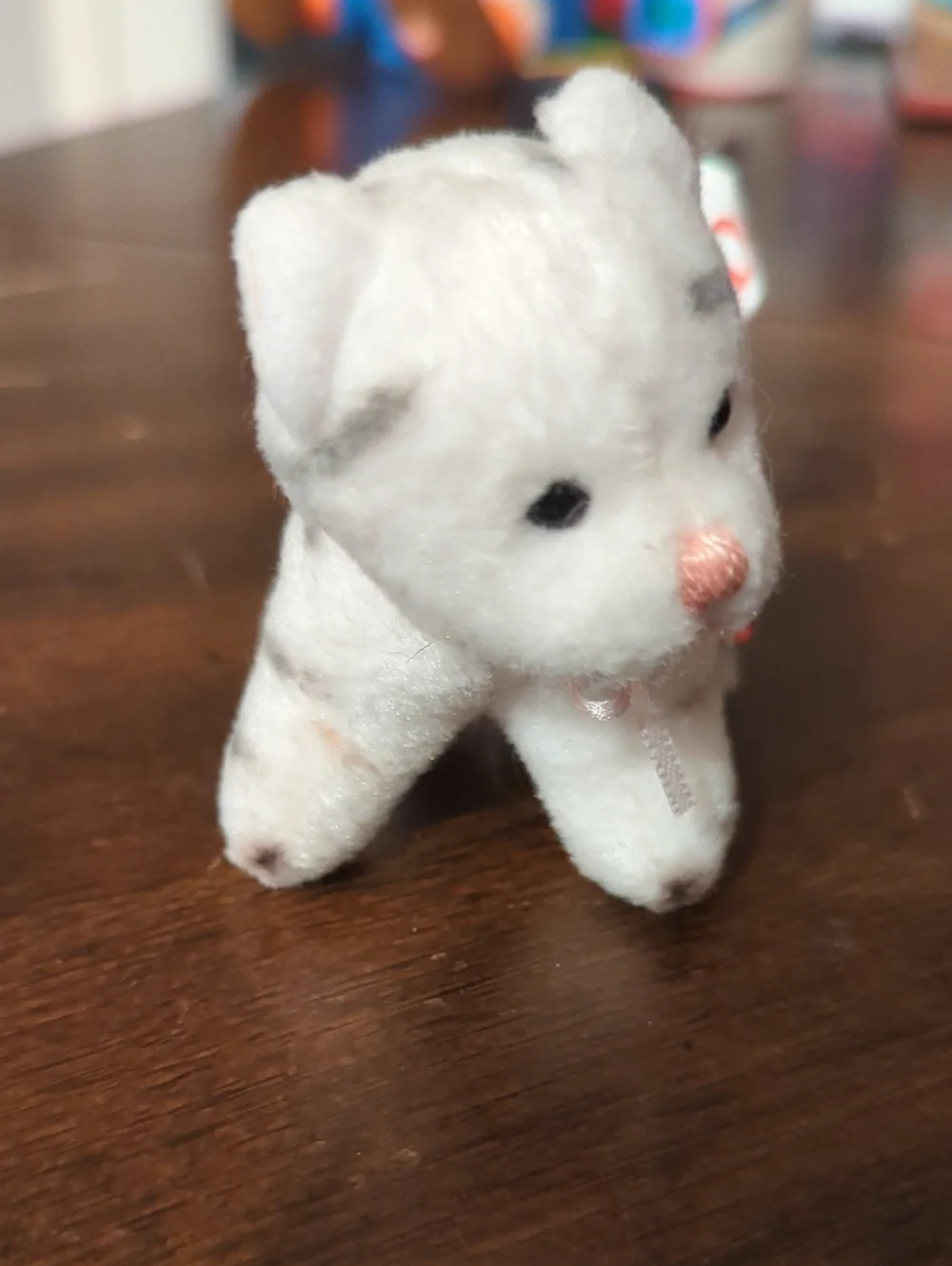 Vintage Gund White Tiger Cub 